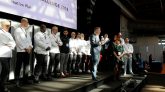 premiazione del Best Plate Challenge 2018 della World Gourmet Society a Montecarlo con il presidente Matthias tesi Baur